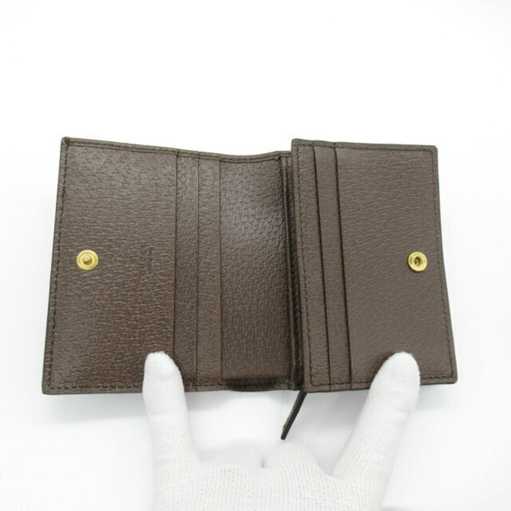 Gucci bifold wallet leather canvas multicolor - Picture 5 of 8